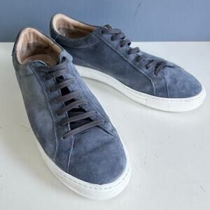 SuitSupply Sneakers men's size US 10 / EU‎ 43 blue gray leather